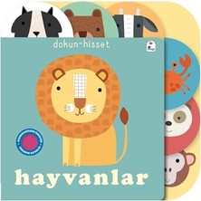 İndigo Kitap Dokun Hisset - Hayvanlar (Ciltli)... +5 Çocuk Kitabı