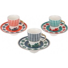 Şık 6'lı Kahve Fincan Seti, Zarif ve Kullanışlı Tasarım