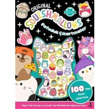 Doğan Çocuk Squıshmallows Pofuduk Çıkartmalar... +3 Çocuk Kitabı