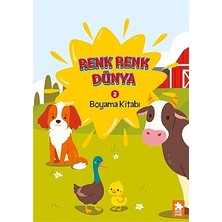 Eksik Parça Yayınları Renk Renk Dünya Boyama Kitabı - 2... +2 Çocuk Kitabı