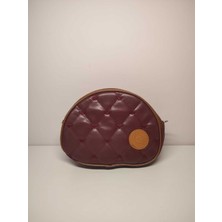 TrendyX Nakışlı Mini Omuz Çantası -Suni Deri