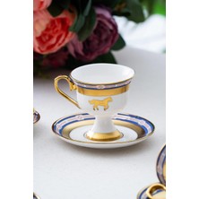 Şık 6 Kişilik Kahve Fincanı Takımı, 90 Ml, Zarif ve Dayanıklı Tasarım