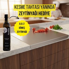 Farmtokid Paslanmaz Çelik Tezgahlık 55X70 cm 304 Kalite + 0,5 Lt Zeytinyağı Hediyeli