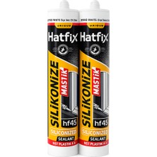 Hatfix Slikonize Mastik Antrasit