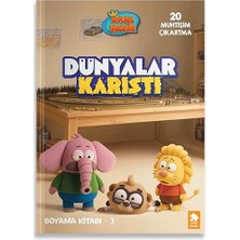 Eksik Parça Kral Şakir Dünyalar Karıştı Boyama Kitabı 3... +3 Çocuk Kitabı