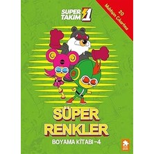 Eksik Parça Yayınları Süper Renkler Boyama Kitabı - 4... +2 Çocuk Kitabı