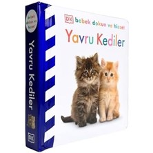 Beta Kids Bebek Dokun ve Hisset Serisi - Yavru Kediler (Ciltli)... +4 Çocuk Kitabı