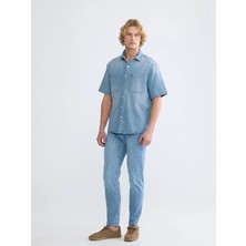 LC Waikiki Lcw Jeans Indigo 710 Loose Fit Erkek Jean Pantolon