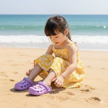 Rungo Çocuk Cross Terlik Plaj/bahçe/sahil/ev Terliği Anatomik Confort