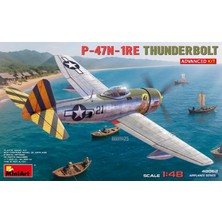 Miniart 48062 1:48 P-47N-1RE Thunderbolt Gelişmiş Kit