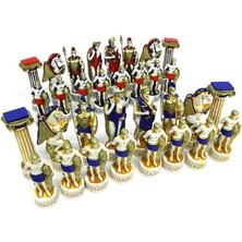 Calperia Satranç Taşı Polyester Büyükboy Herakles Dekoratif Hediyelik