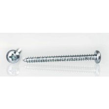 Aso Wunder 6,0X100 Yıldız Silindir Başlı (Ysb) Orta Kayıt Montaj Vidası - 10 Adet