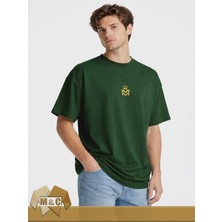 M.Ç Family Store Unisex Oversize Tişört  Özel Tasarım Street Style Trendy Unisex Oversized T-Shirt Unique Design
