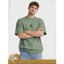 M.Ç Family Store Unisex Oversize Tişört  Özel Tasarım Street Style Trendy Unisex Oversized T-Shirt Unique Design