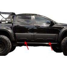 Aftermarket Mercedes-Benz X-Class 2017+ Kapı Koruma Seti Mat Siyah 4 Parça