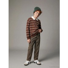 LC Waikiki Lcw Kids Kahverengi Regular Fit Erkek Çocuk Jean Pantolon