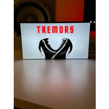 Gişe Arts Masa Lambası - Tremors (Yeraltı Canavarı) Adaptörlü Dekoratif & Hediyelik Lamba