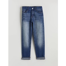 LC Waikiki Lcw Kids Indigo Regular Fit Erkek Çocuk Jean Pantolon