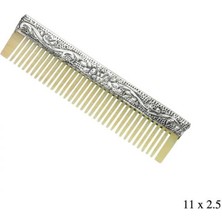 Calperia Gümüş Kemik Tarak