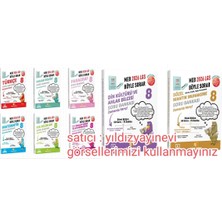 8.sınıf Türkçe-Matematik-Fen-Inkilap-Anlam-Paragraf-Din-Mantık Soru Bankası 8'li Mega Set Sinan Kuzucu
