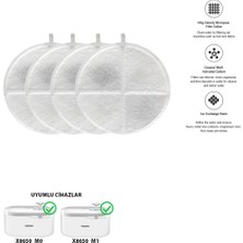 STAYPURE Aktif Karbon Yedek Filtre 4 Adet (Xenon X8650 Su Pınarı Uyumlu)