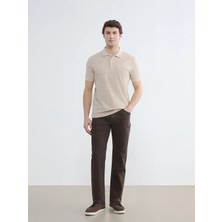 LC Waikiki Lcw Jeans Kahverengi 779 Regular Fit Erkek Jean Pantolon