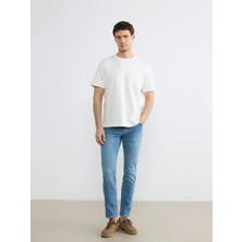 LC Waikiki Lcw Jeans Indigo 750 Slim Fit Erkek Jean Pantolon