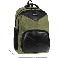 Calperia Laptop Bölmeli Günlük Okul Sırt Çantası