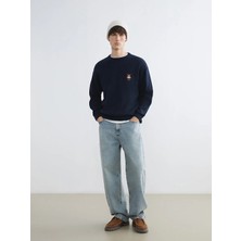 LC Waikiki Xsıde Indigo Süper Baggy Fit Erkek Jean Pantolon