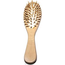 Calperia Ahşap Fırça Tarak Doğal Naturel
