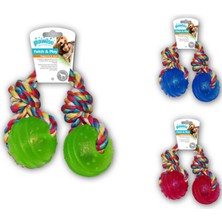 Techmrt Pawise Iki Toplu Diş Ipi Köpek Oyuncağı 42 cm