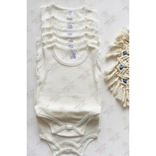 Miyakidsworld Unısex Iç Atlet Set Dört Mevsim Yumuşak Dokulu Büyük Boy Çıtçıtlı Body 5 Li Paket