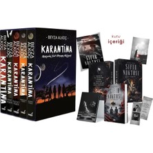 İndigo Kitap Karantina Serisi Seti-5 Kitap Takım- Ciltli Kutulu ve Sıfır Noktası 3 Ateş Sarmalı Kutulu Ciltli