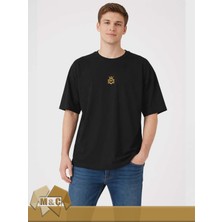 M.Ç Family Store Unisex Oversize Tişört  Özel Tasarım Street Style Trendy Unisex Oversized T-Shirt Unique Design