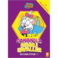 Eksik Parça Yayınları Canan’la Renkli Hayaller Boyama Kitabı - 1... +12 Çocuk Kitabı