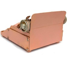 Calperia Dekoratif Metal Daktilo Biblo Masaüstü Hediyelik