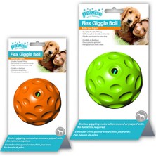 Techmrt Pawise Flex Chime Sesli Top Köpek Oyuncağı 9 cm