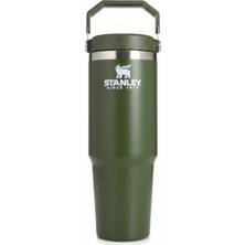 Stanley The Iceflow Flip Straw Pipetli Termos Bardak 0,89 Lt  Koyufıstık Yeşili