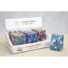 Calperia Taşlı El Aynası Dikdörtgen Kalın