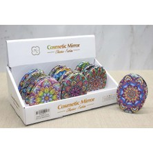 Calperia Taşlı El Aynası Oval Ince