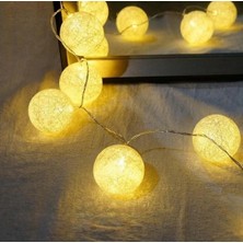Calperia Top LED Oda Süsleme Işıklı Top Aydınlatma 1,5 Metre