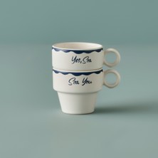 Mavi Seramik Espresso Seti, 2'li, 105 Cc, Şık ve Kullanışlı Tasarım