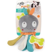 Techmrt Afp Pups - Octopus Peluş Ahtapot Yavru Köpek Oyun.