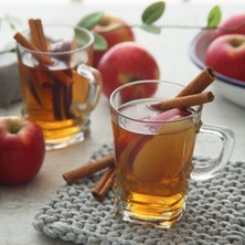 Şık Cam Fincan Seti 6'lı 225 ml Kulplu Kahve ve Çay Için