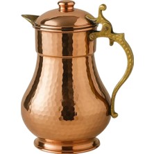 Moda Bakır Bakır Sürahi Kapaklı