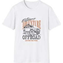 Tişört Kodu Extreme Adventure Offroad Erkek Tişört – 4x4 Suv Baskılı T-Shirt