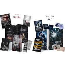 Guardian Yayınları Sıfır Noktası 3 Ateş Sarmalı Kutulu Ciltli ve Kader Çarpışması Hediyeli Kutu Ciltli