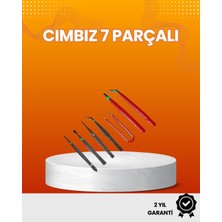 DS LLC 7’li Hassas Uçlu Cımbız Seti Antistatik Esd Kaplamalı Profesyonel DSLLC4-2356Y