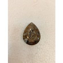 Ada Avize Ada Gaynise Füme Rengi Avize Taşı(Boy 5 Cm-Eni 3,5 Cm)
