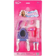 DS LLC Moda Rüzgarı Masalı Tabureli Güzellik Seti 50X30 cm 7 Parça DSLLC34-43TX